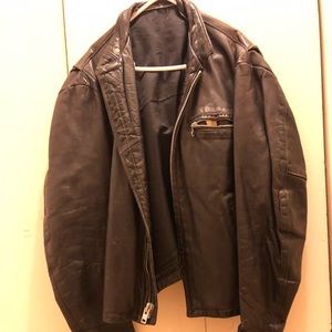 Men's leather jacket